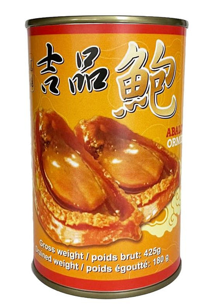 吉品紅燒大鮑魚 (8頭/罐) (鮑魚淨重 180g)